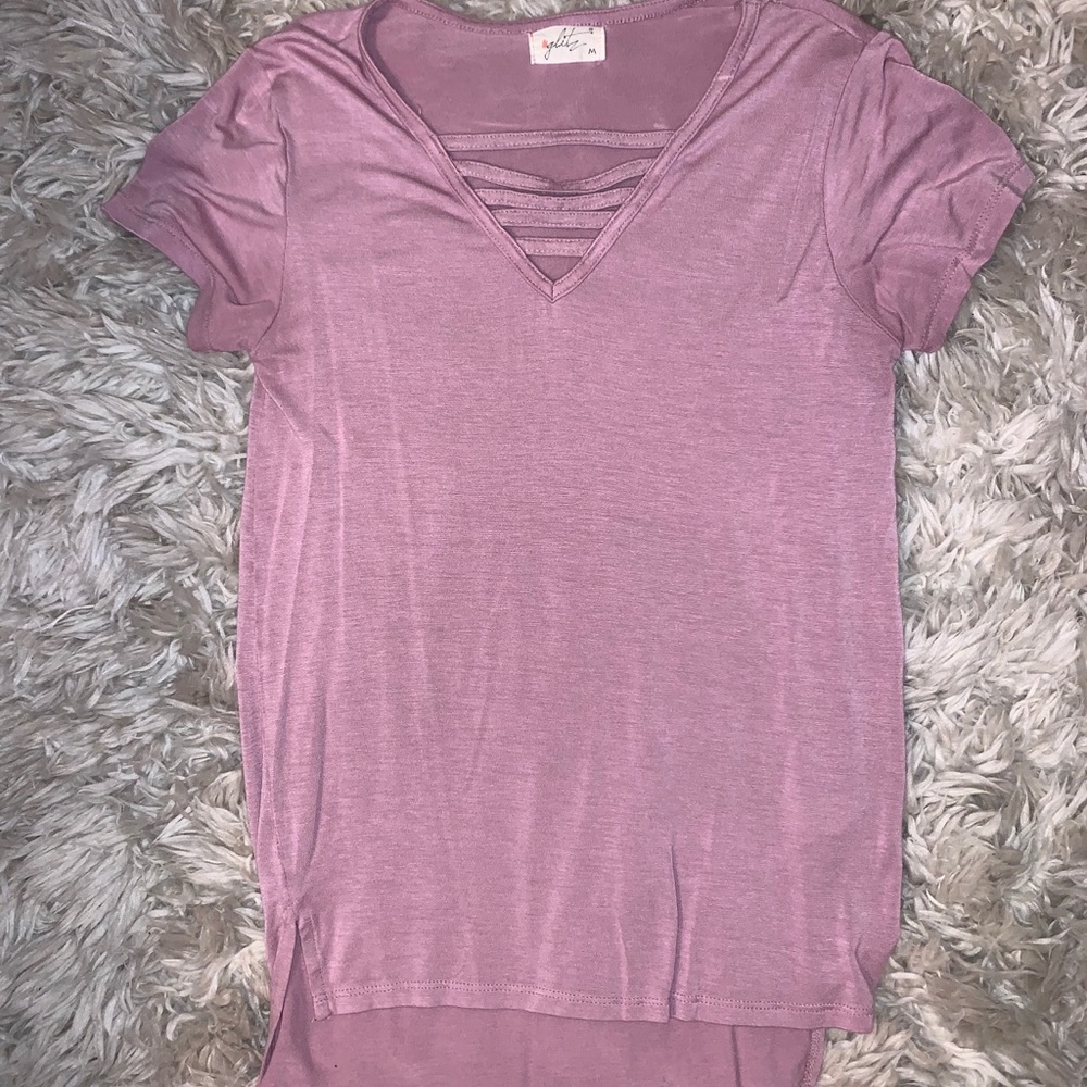 Pink Vneck